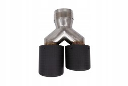 MTuning TW-TL-508 Silencer tip 114mmx2 input 76mm carbon matt right