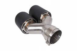 MTuning TW-TL-508 Silencer tip 114mmx2 input 76mm carbon matt right
