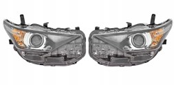 DParts  Headlight lampshade glass lamp - toyota auris ii lift 15-18 left