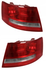 Depo  Audi a6 c6 sedan rear lights set l+p depo
