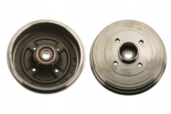 TRW DB4363MR Drum brake. Renault clio iii 05- (-esp) with bearings