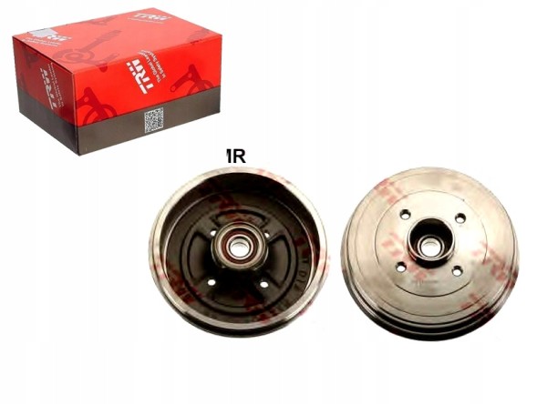 TRW DB4363MR Drum brake. Renault clio iii 05- (-esp) with bearings