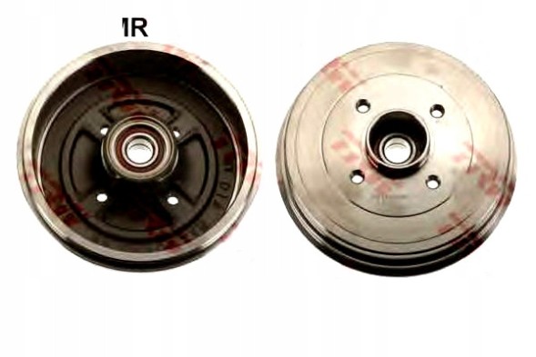 TRW DB4363MR Drum brake. Renault clio iii 05- (-esp) with bearings
