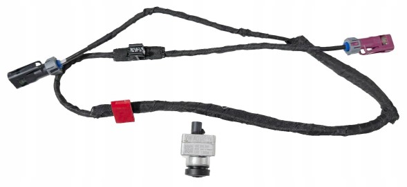 Audi OE 4N0980546 kabel wiązka instalacja mocowanie w grill New vw ag 4n0980546 camera + cable harness installation front bumper front