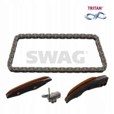 SWAG SW20949529 Timing set (chain + elements) - swag sw20949529