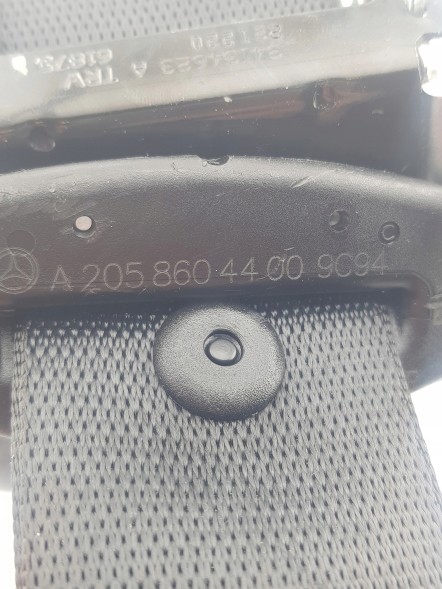 Mercedes-Benz OE НОВИЙ ОРИГІНАЛЬНИЙ ПРАВИЙ ЗАДНІЙ РЕМІНЬ БЕЗПЕКИ MERCEDES W205 A2058604400