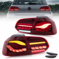 VLAND LDVWU8 9518916E mhm Комплект задніх ліхтарів Vland Full Led Neon Oled Tuning VW Golf VI 6 5k0 2008-2013