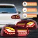 VLAND LDVWU8 9518916E mhm Комплект задніх ліхтарів Vland Full Led Neon Oled Tuning VW Golf VI 6 5k0 2008-2013