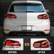 VLAND LDVWU8 9518916E mhm Комплект задніх ліхтарів Vland Full Led Neon Oled Tuning VW Golf VI 6 5k0 2008-2013