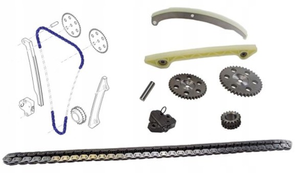 MV Parts MV F5357 ГРМ ЛАНЦЮГ FORD C-MAX ФОКУС MONDEO 1.8 2.0