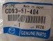 Mazda OE CD9351404 Шнур еластичний (обприскувач) - mazda 5 cd9351404