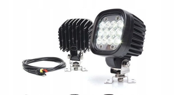 WAŚ WAS978/I Світлодіодний робочий світильник 5400lm 12LED з роз'ємом Superseal (978/I)
