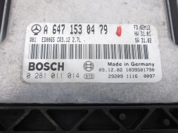 Mercedes-Benz OE 0281011014 A6471530479 ECU moto-marcar КОМП'ЮТЕР 0281011014 A6471530479 MERCEDES