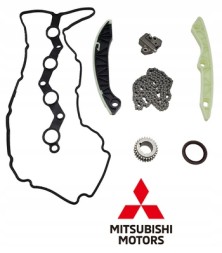 Mitsubishi OE GP| ROZRZĄD 1140A073, MN183891, KOMPLET 7 ELEMENTÓW ORYGINAŁ MITSUBISHI ASX LANCER OUTLANDER 1.8 / 2.0 / 2.4 КОМПЛЕКТ ГРМ (7 ЧАСТИН) ОРИГІНАЛ