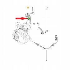 Renault OE 223214864R Датчик тиску турбо шнур 2.3 dci cdti master iii movano 223214864р