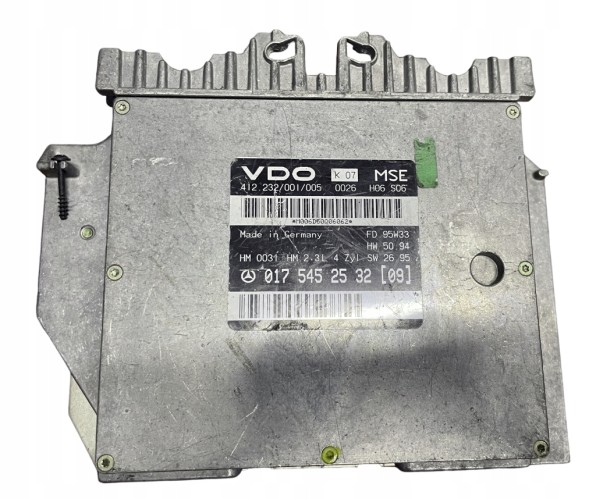 Bosch MERCEDES W210 2.3 L VDO КОНТРОЛЕР 0175452532 + ПРОГРАМУВАННЯ