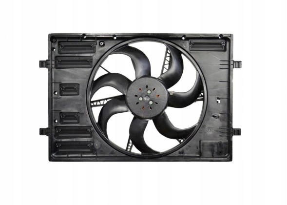 Loro WENTYLATOR CHŁODNICY + OBUDOWA VW PASSAT B8 13- Вентилятор радіатора + корпус vw passat b8 13-