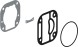 Wabco 4111450002 Wabco 4111450002 ремкомплект, повітряний компресор mgz