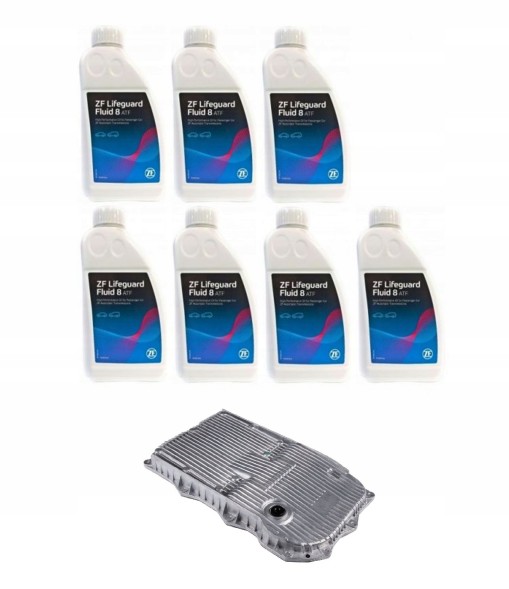 USA ALU-ZF-8HP70 КОМПЛЕКТ ДЛЯ ЗАМІНИ МАСЛА В КОРОБЦІ ZF 7Л + АЛЮМІНІЄВА ЧАША КОРОБКИ 3.6 5.7
