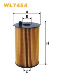 WL7454 WIX FILTERS Фільтр оливи