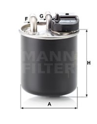 WK 820 16 MANN FILTER Фільтр палива
