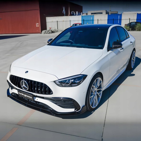 Китай GR025031 Атрапа гриль GT ЧОРНИЙ БЛИСК Mercedes C-Class W206 S206 AMG Line 21–ON