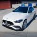 Китай GR025031 Атрапа гриль GT ЧОРНИЙ БЛИСК Mercedes C-Class W206 S206 AMG Line 21–ON
