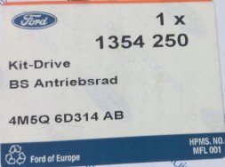 Ford OE 4M5Q-6D314-AB Комплект приводного ременя - Ford C-Max Ford Focus
