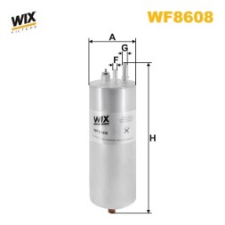 WF8608 WIX FILTERS Фільтр палива