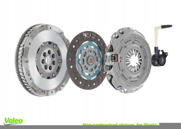 Valeo 837411 Комплект зчеплення з подвійним колесом. І гідравлічний підшипник hyundai i40, i40 cw 1.7d