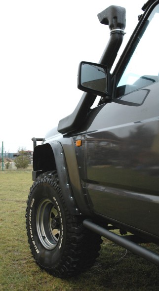 Kalgum komplet MAX60 4x 1,6m Розширювачі колісних арок + 6 см 4x1,6м Nissan Patrol тюнінг offroad PL