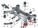 Китай ZWT-BM-011 ZWT-BM-013 9030040 TD1634W 530878 D300146 AD-BM-008 ZWT-BM-012 TED99327 BMW E90 E91 E81 E87 УСІ ВАЖЕЛІ З'ЄДНАННЯ ВТУЛКИ ЗАДНІ ПОВНИЙ КОМПЛЕКТ