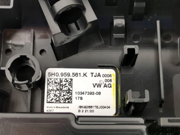 Volkswagen OE 5H0959561K, DWP467776OE Плафон освітлення салону VW ID.3 5H0959561K