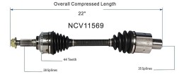 Китай NCV11572 ПІВОСЬ ПЕРЕДНЯ ПРАВА FORD ESCAPE 2001-2008 GSP