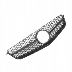 PELOPTICAR A2048801 РЕШІТКА РАДІАТОРА (АТРАПА) MERCEDES C W204 C204 C63 AMG 11-14 ЧОРНА + ЛОГОТИП