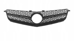 PELOPTICAR A2048801 РЕШІТКА РАДІАТОРА (АТРАПА) MERCEDES C W204 C204 C63 AMG 11-14 ЧОРНА + ЛОГОТИП