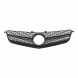 PELOPTICAR A2048801 РЕШІТКА РАДІАТОРА (АТРАПА) MERCEDES C W204 C204 C63 AMG 11-14 ЧОРНА + ЛОГОТИП