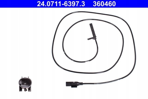 AD BRAKE VIC-23760 Датчик швидкості колеса 24.0711-6397.3 для MERCEDES SPRINTER 4,6-T (B906)