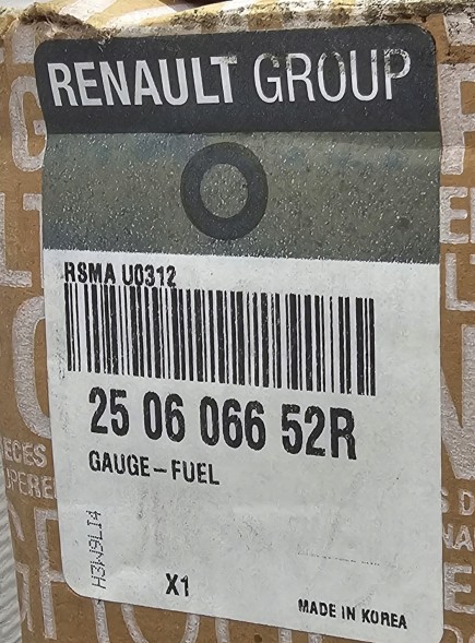 Renault OE 250606652R RENAULT OE ДАТЧИК РІВНЯ ПАЛИВА RENAULT KOLEOS I 2.5 - 250606652Р