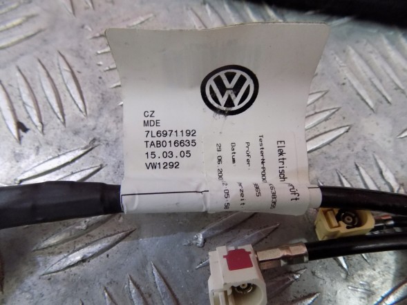 Volkswagen OE 7L6971192 ДЖГУТ КОНТРОЛЕРА СИСТЕМИ КАМЕР ЗАДНЬОГО ВИДУ VW TOUAREG 7L 2007-2010р