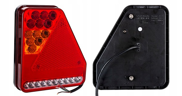 TT Technology LAMPA TYLNA LED ZESPOLONA Glo-trac 12V 24V PARA Світлодіодна задня лампа комбінована glo-trac 12v 24v пара