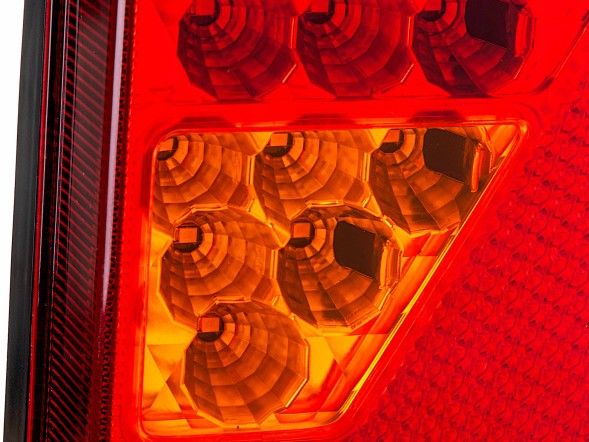 TT Technology LAMPA TYLNA LED ZESPOLONA Glo-trac 12V 24V PARA Світлодіодна задня лампа комбінована glo-trac 12v 24v пара