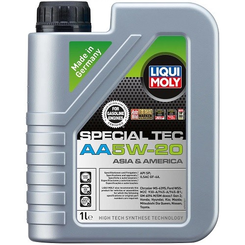 20792 LIQUI MOLY Олива моторна Liqui Moly LEICHTLAUF SPECIAL TEC АА 5W 20 1л