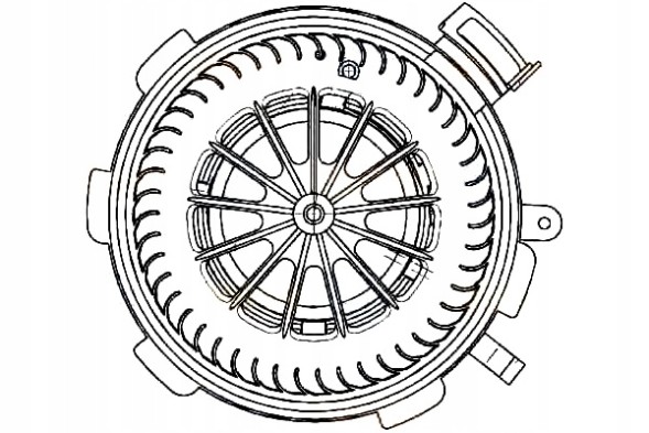 Hella 8EW 351 034-071 HEL/BOX Вентилятор hella mercedes sprinter 3.5-t