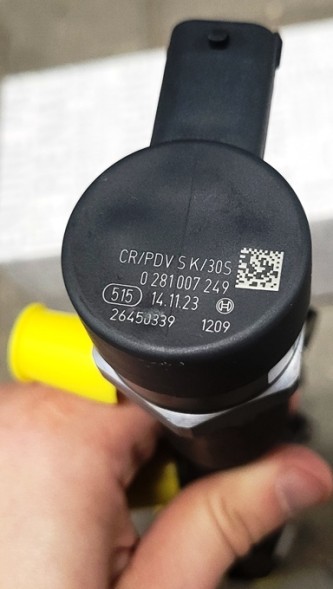 Renault OE IMPRK1545607, 175219059R, 0281007249 ПАЛИВНА РАМПА З ДАТЧИКАМИ 175219059R 0281007249 RENAULT TRAFIC III 2.0 DCI