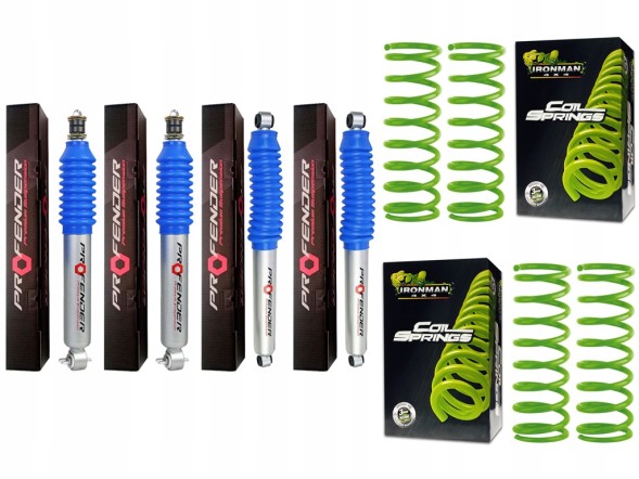 Profender WGPROIRON ПІДВІСКА АМОРТИЗАТОРИ ПРУЖИНИ +2'' JEEP GRAND CHEROKEE BY