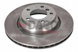 DACO 2× DACO 600324 Гальмівний диск + Гальмівні колодки BMW 5 E60 03- ПЕРЕДНІ