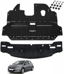 PC 8345244ZE ЗАХИСНА ПАНЕЛЬ ПІД ДВИГУН БАМПЕР + КЛІПСИ HYUNDAI I30 (GD) 03.2012-03.2017 МІЦНА