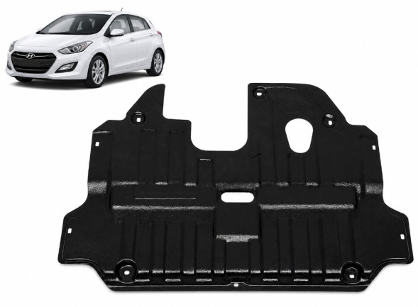 PC 8345244ZE ЗАХИСНА ПАНЕЛЬ ПІД ДВИГУН БАМПЕР + КЛІПСИ HYUNDAI I30 (GD) 03.2012-03.2017 МІЦНА