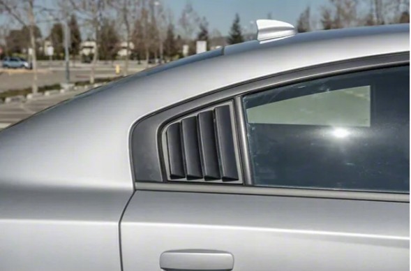 Китай BF-CHARG-027ZUZ DODGE CHARGER 2015-2023 РОЛЕТА ЖАЛЮЗІ НАКЛАДКА ДЕКОРАТИВНА НА ЗАДНЄ БІЧНЕ ВІКНО